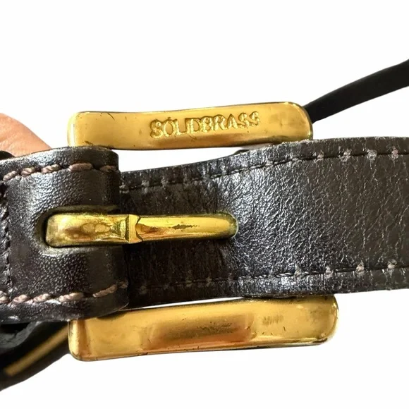 Dooney & Bourke Vintage Cabrio Perforated Polka Dot Leather Hobo Shoulder Bag - Picture 7 of 11